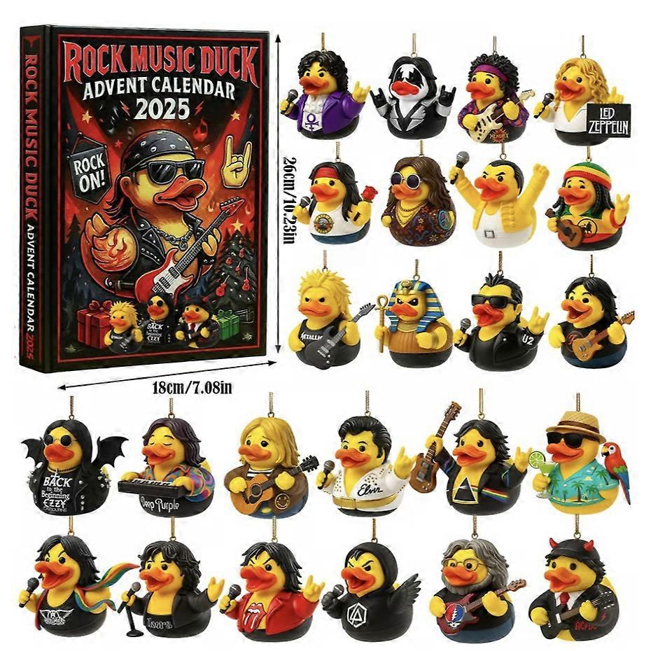 Rock Music Duck Advent Calendar 2025 Rock Music Duck Advent Calendar