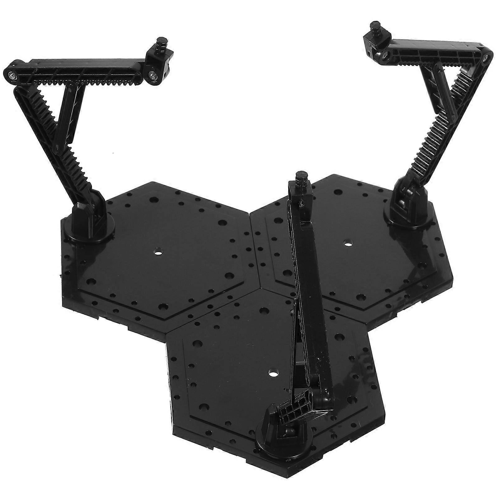 Black Human Doll Stand for Action Figure Display Support Base