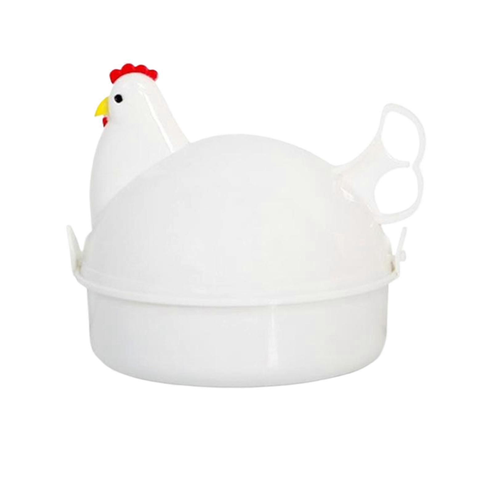 Chicken Shaped Microwave Egg Steamer Cook Up To 4 Eggs At Once Only For Microwave Kitchen Utensils
