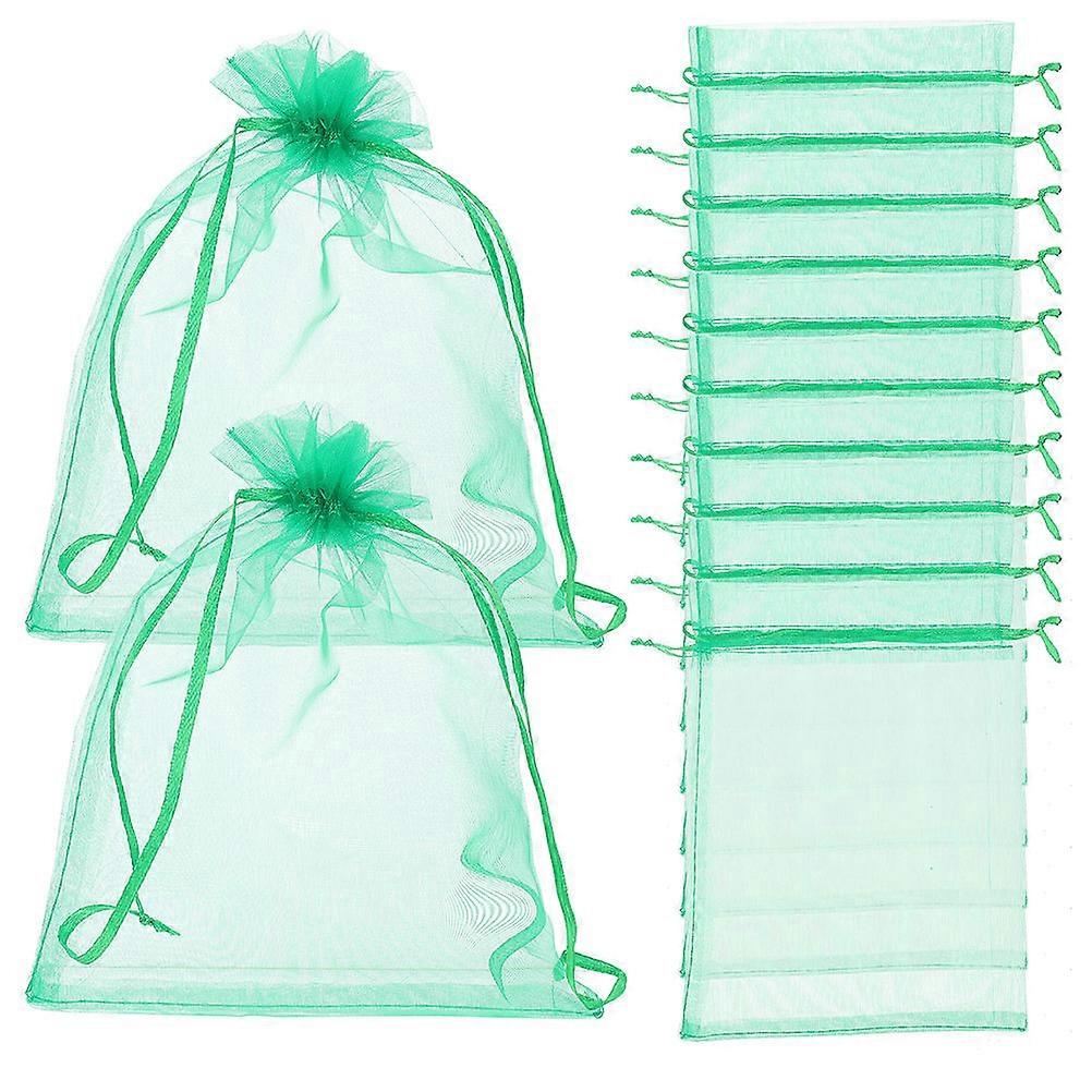 150 Pcs Vegetable Fruit Netting Bags Rectangular Shape For Orchard All Seasons Effective Bird Deterrent Easily Adjustable