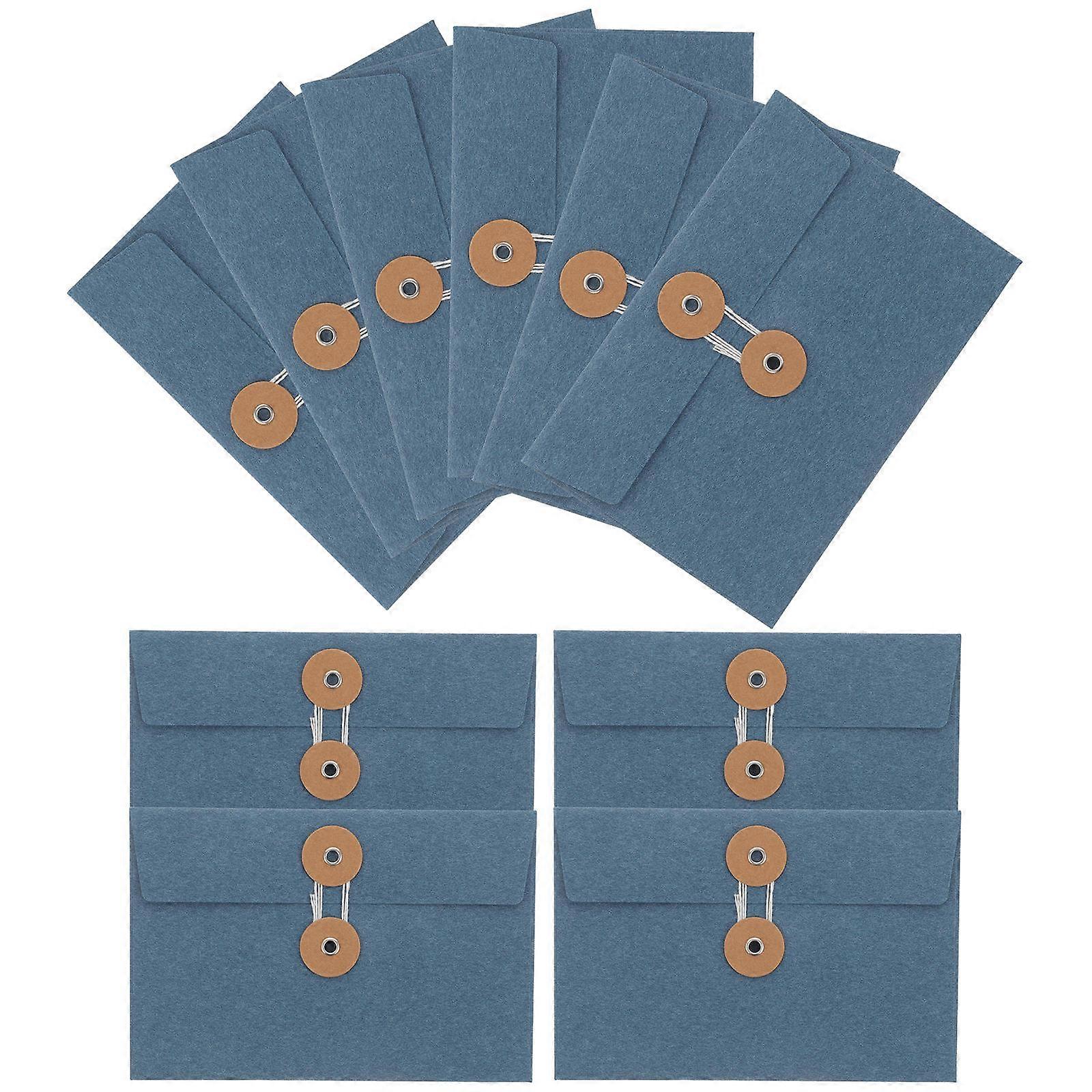 Creative Vintage Paper Pockets String Envelopes for Storage 30Pcs