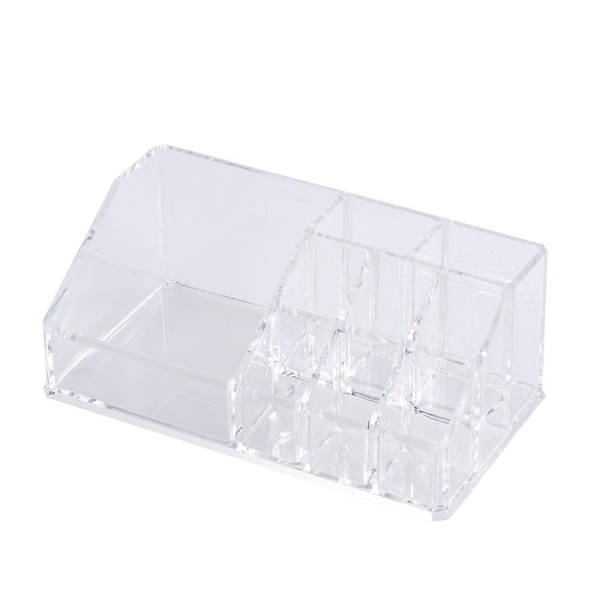 Bathroom Case Transparent Acrylic Organizer for Cosmetics Storage 2Pcs