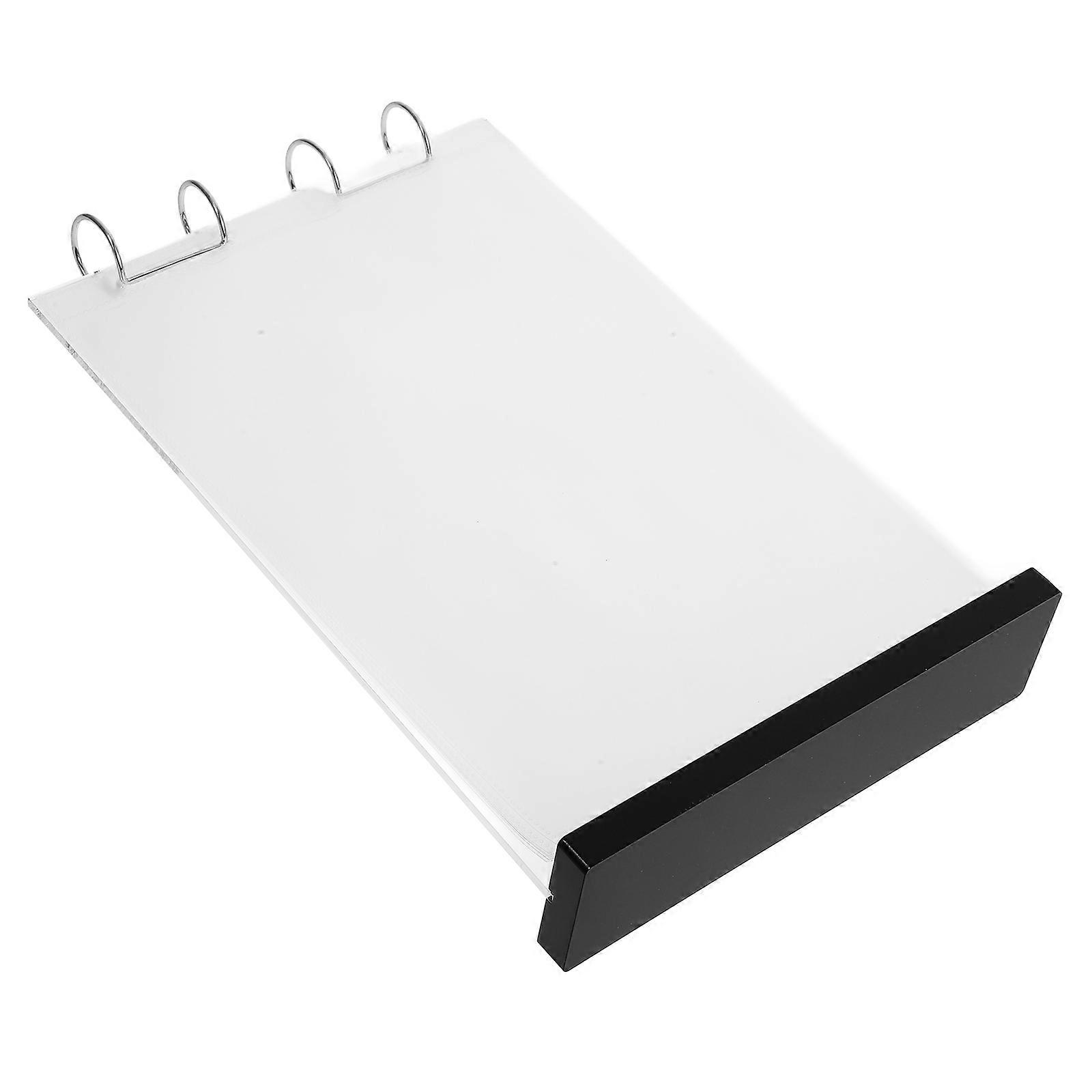 A4 Size Menu Sign Holder Designed For Business Owners Enhancing Dining Experience With Sophisticated Touch 1Set