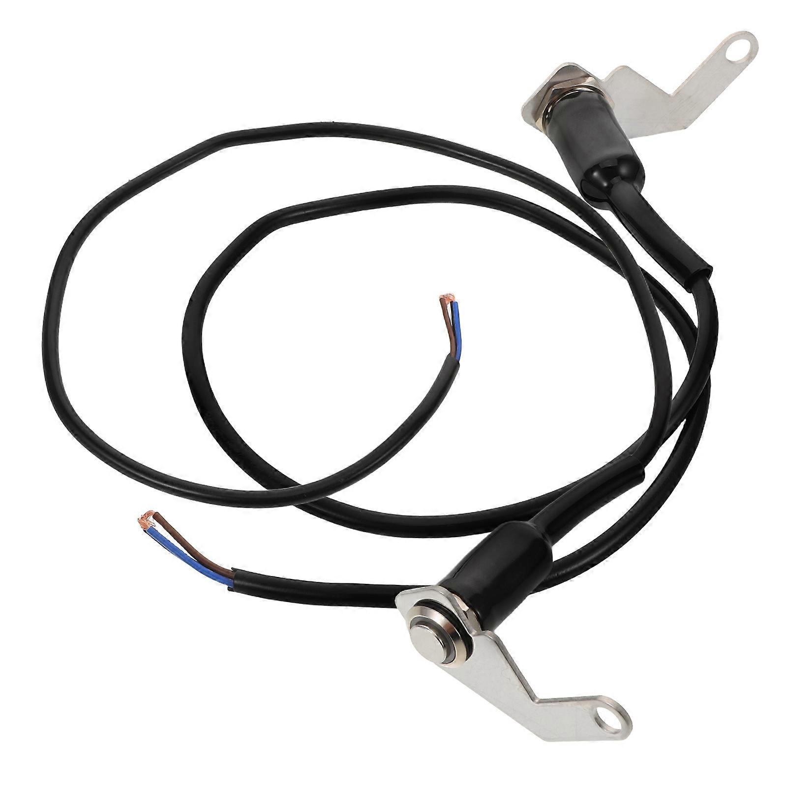 Motorcycle Handlebar Switch for Headlight Horn Control 6Pcs Stainless Steel