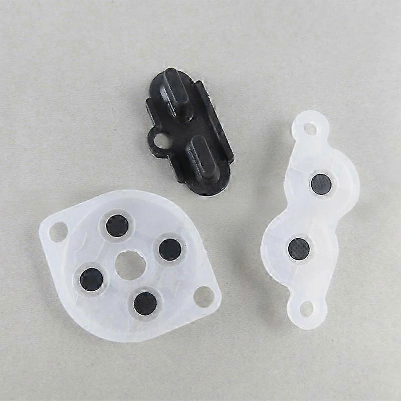 Conductive Rubber Button Contact Pads for NES-Compatible Systems Replacement Set