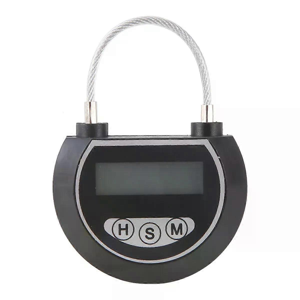 HOT Elektronisk Tidslås Timer Lås Beholder Multifunksjon Tidslås Beholder for Leker Svart