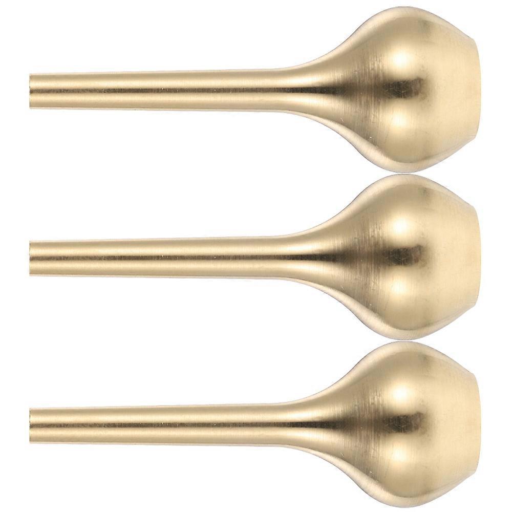 Copper Vase Desktop Vase for Decor Use 12Pcs Brass Tiny Vintage Mini Vases