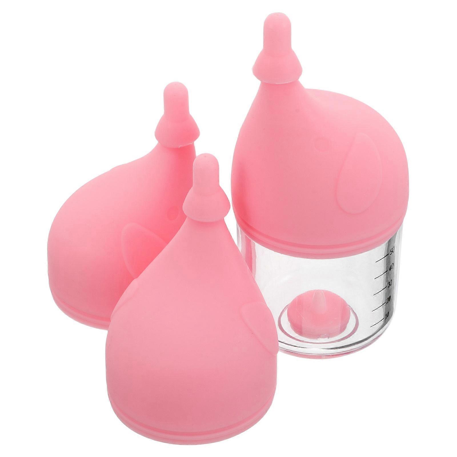 Pet Nursing Bottle Kitten Feeding Bottle For Outdoor Use PC Material Soft Nozzle Milk Feeder 1Set
