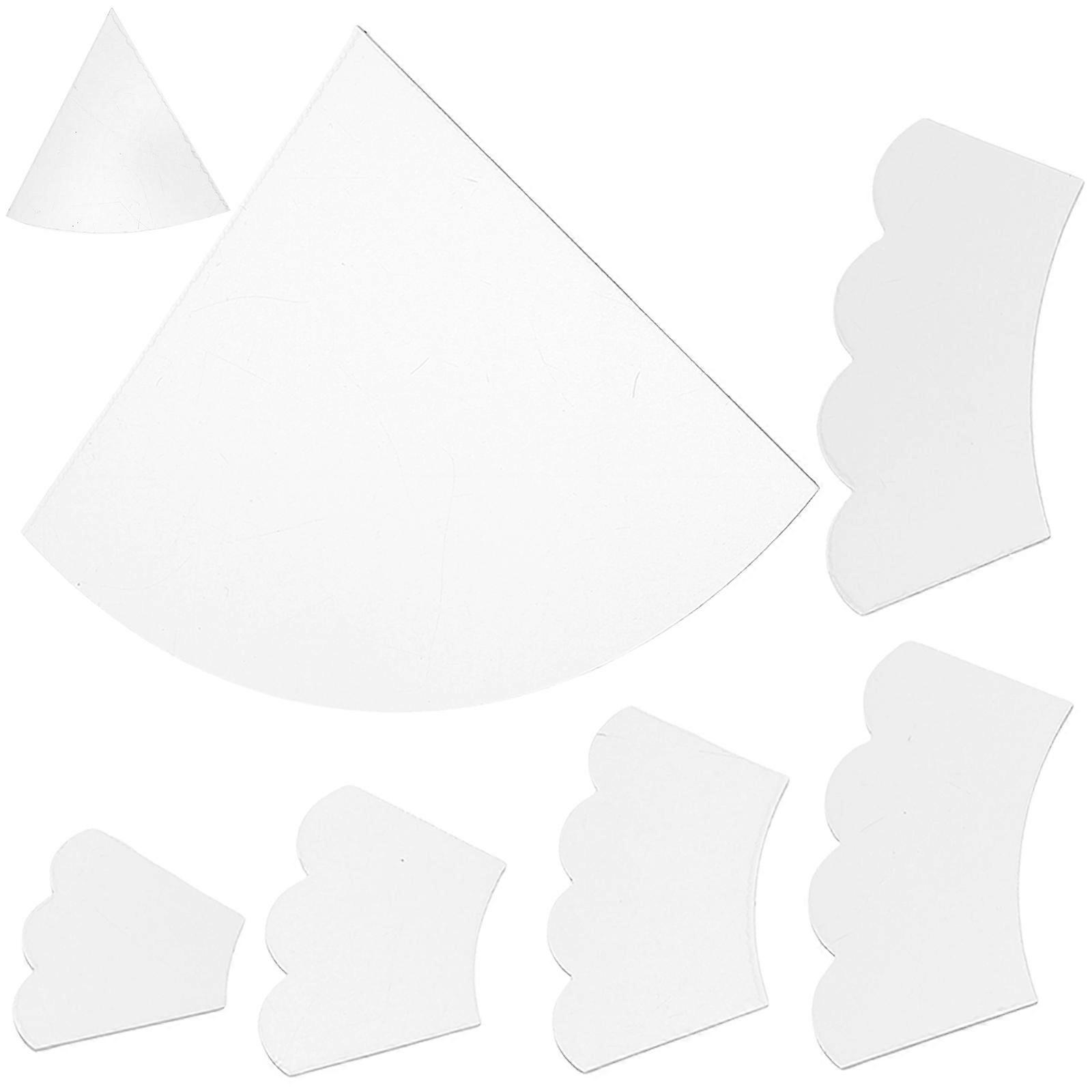 Sewing Supplies Christmas Tree Diy Template Quilting Design Tools For Handcraft Enthusiasts 1 Set