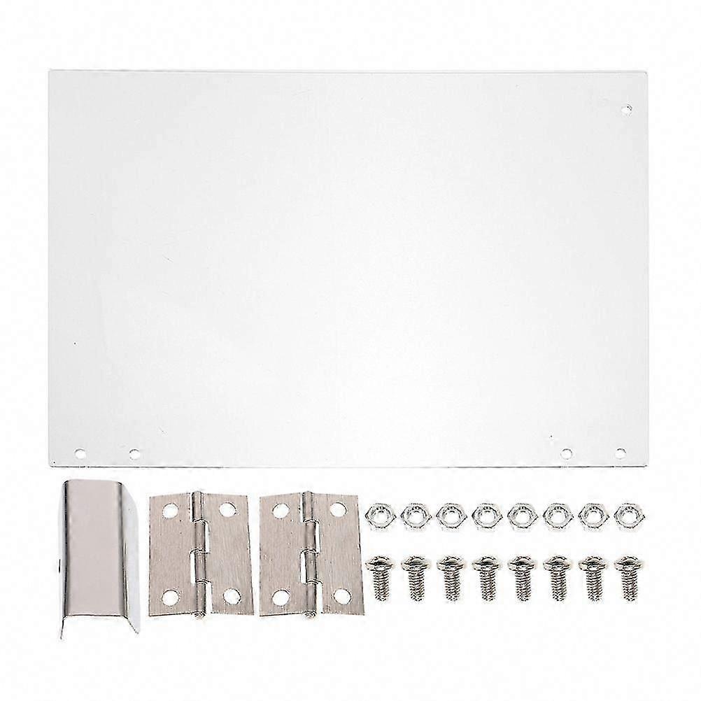Popcorn Machine Protective Panel Clear Plastic Baffle Cover for Popcorn Maker
