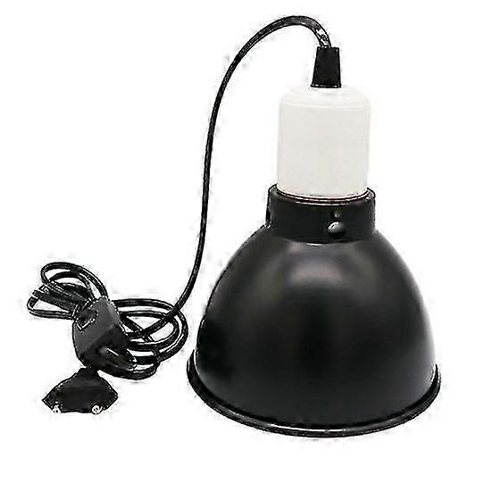 Lampe chauffante pour reptiles Installation d’un luminaire universel résistant à la chaleur Luminaire facile à dôme profond pour reptiles avec puissance