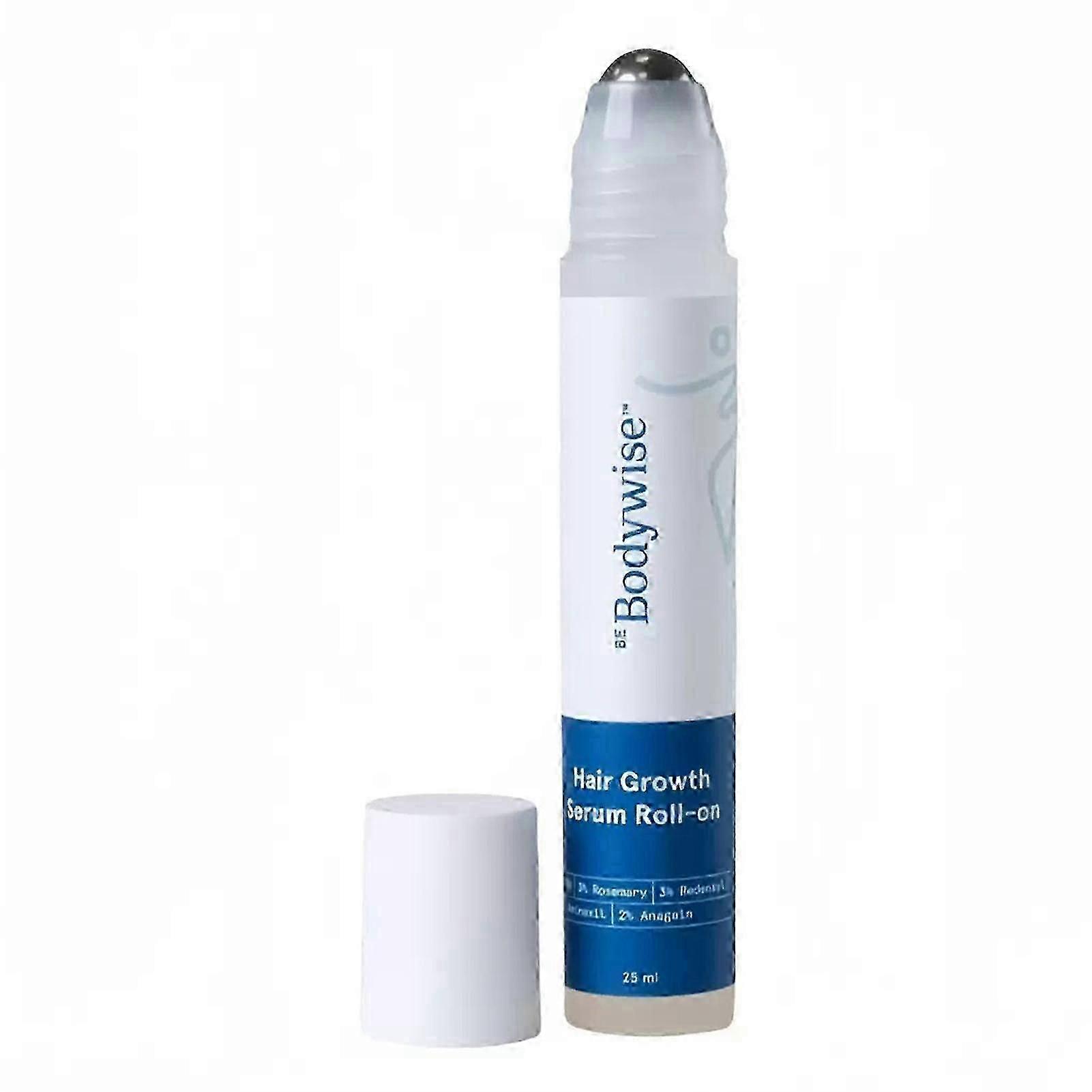 1/2/3 Stück Be Bodywise Haarwuchs-Serum zum Aufrollen – 3 % Rosmarin, 3 % Redensyl & 2 % – (25 ml)