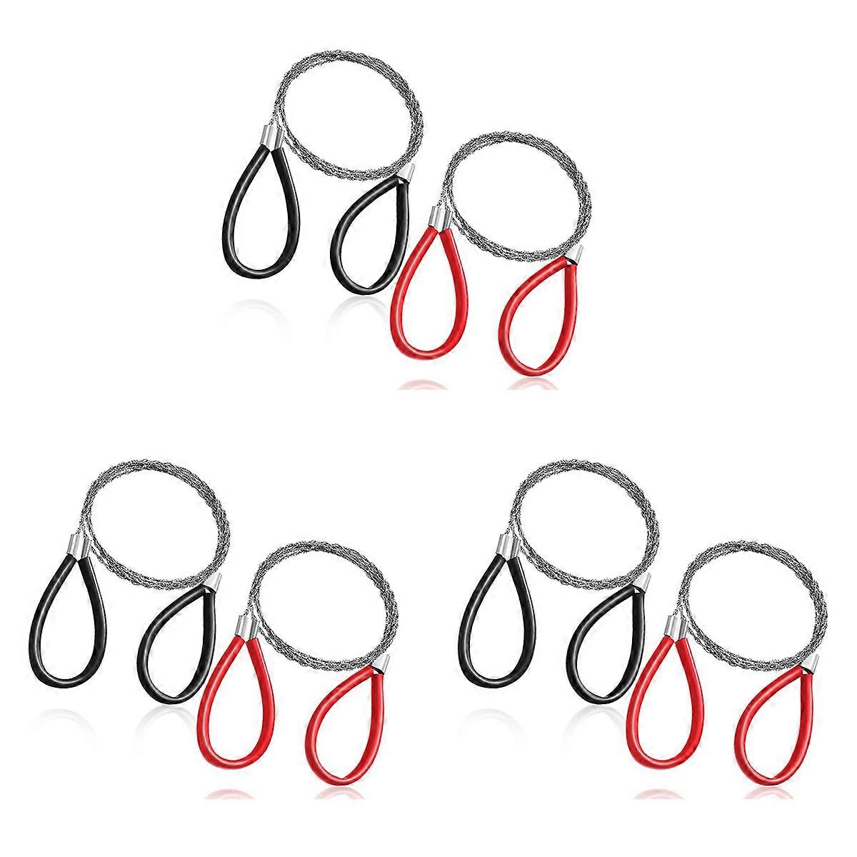 2 Pcs PVC Pipe Cable Saw Hand Pocket String Rope Saw Cutting Tool