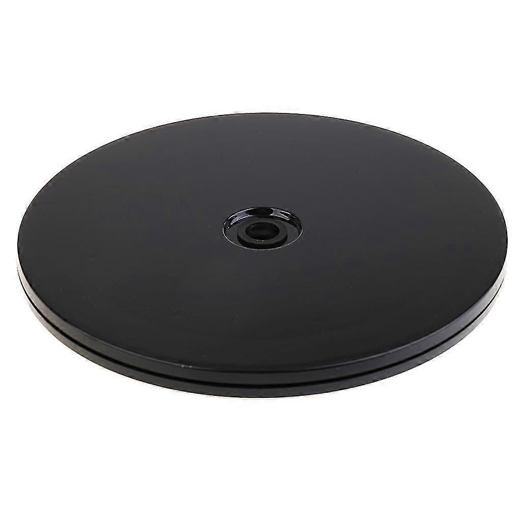 Turntable Plate Rotating Disc Base Turn Table Display Accessory 8' Black