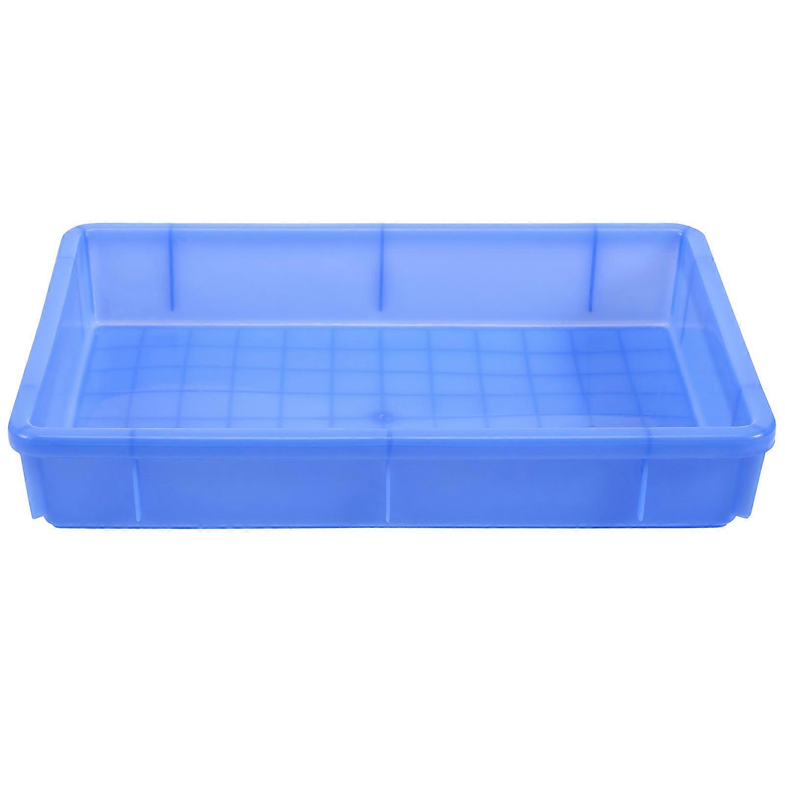 Box for Distribution Centers Serving Case 4Pcs Plastic Storage