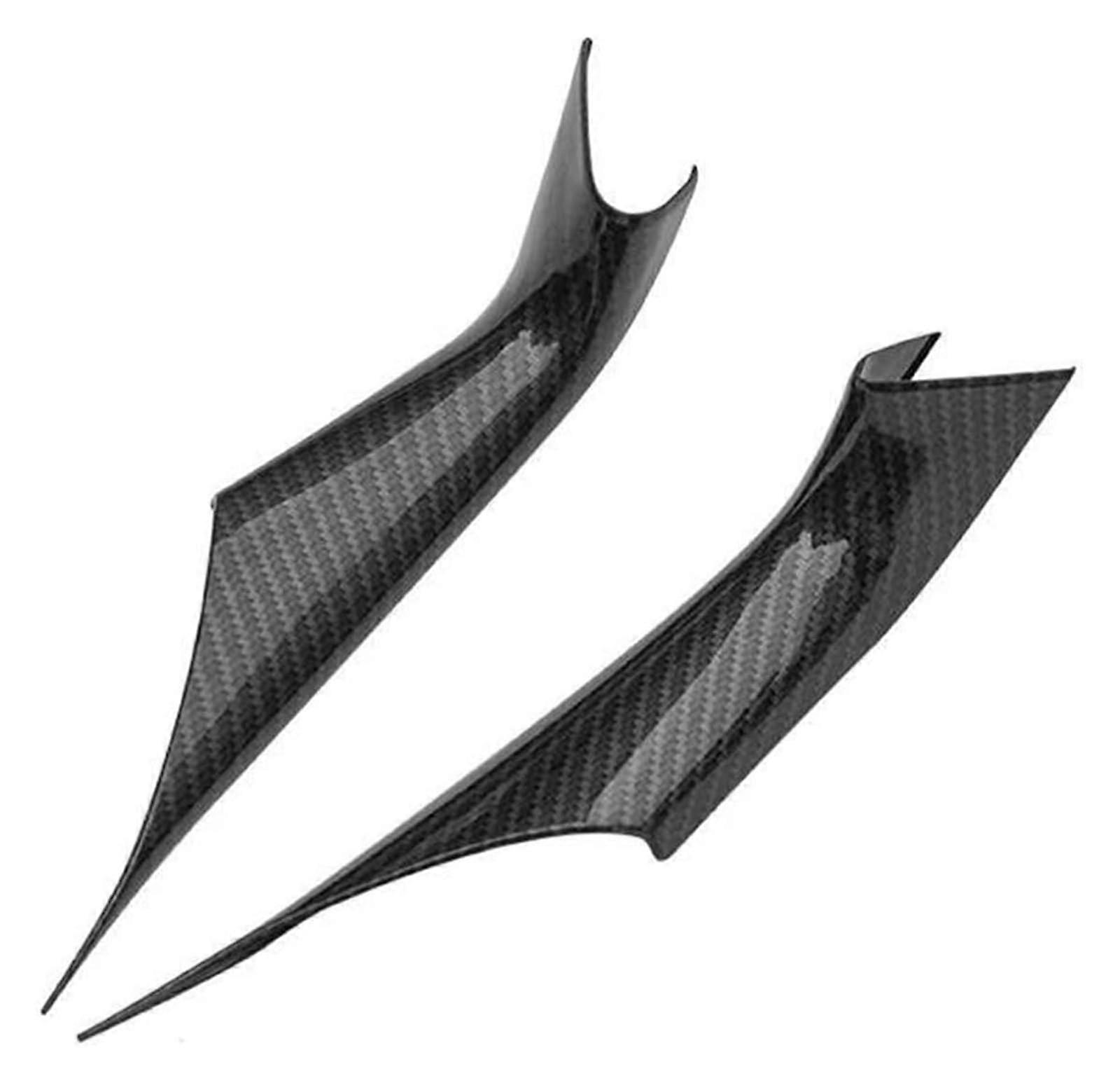 Car Inner Trim Door Pull Handle Cover for 5 Series X3 X4 iX3 G01 G02 Carbon Fiber Pattern 2 Finish