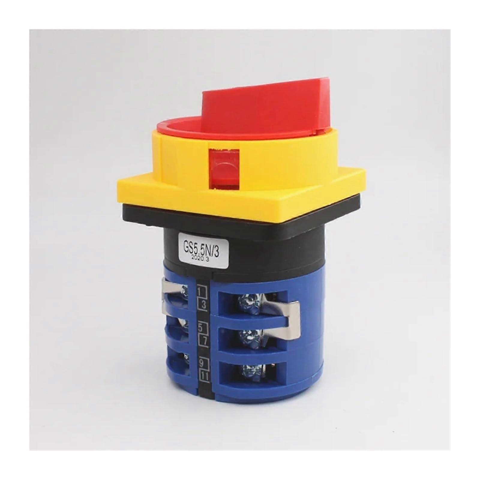 5.5N/3 690V Motor Forward and Reverse Transfer Selector 32A ThreePhase OffOn Padlock Cam Switch 5V