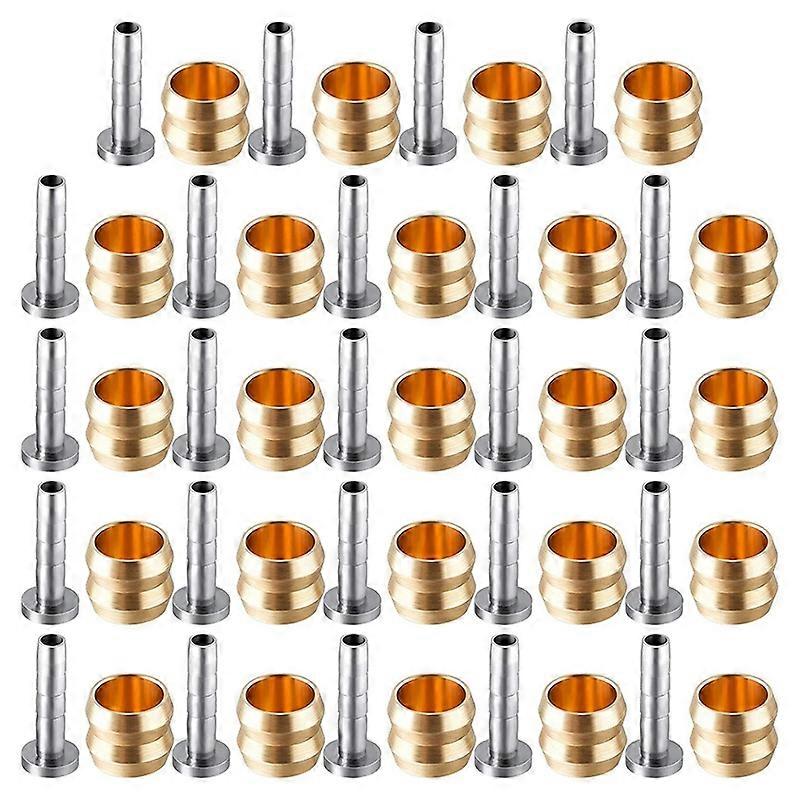 Bicycle Brake Olive and Brass Bike Connecting Insert Kit