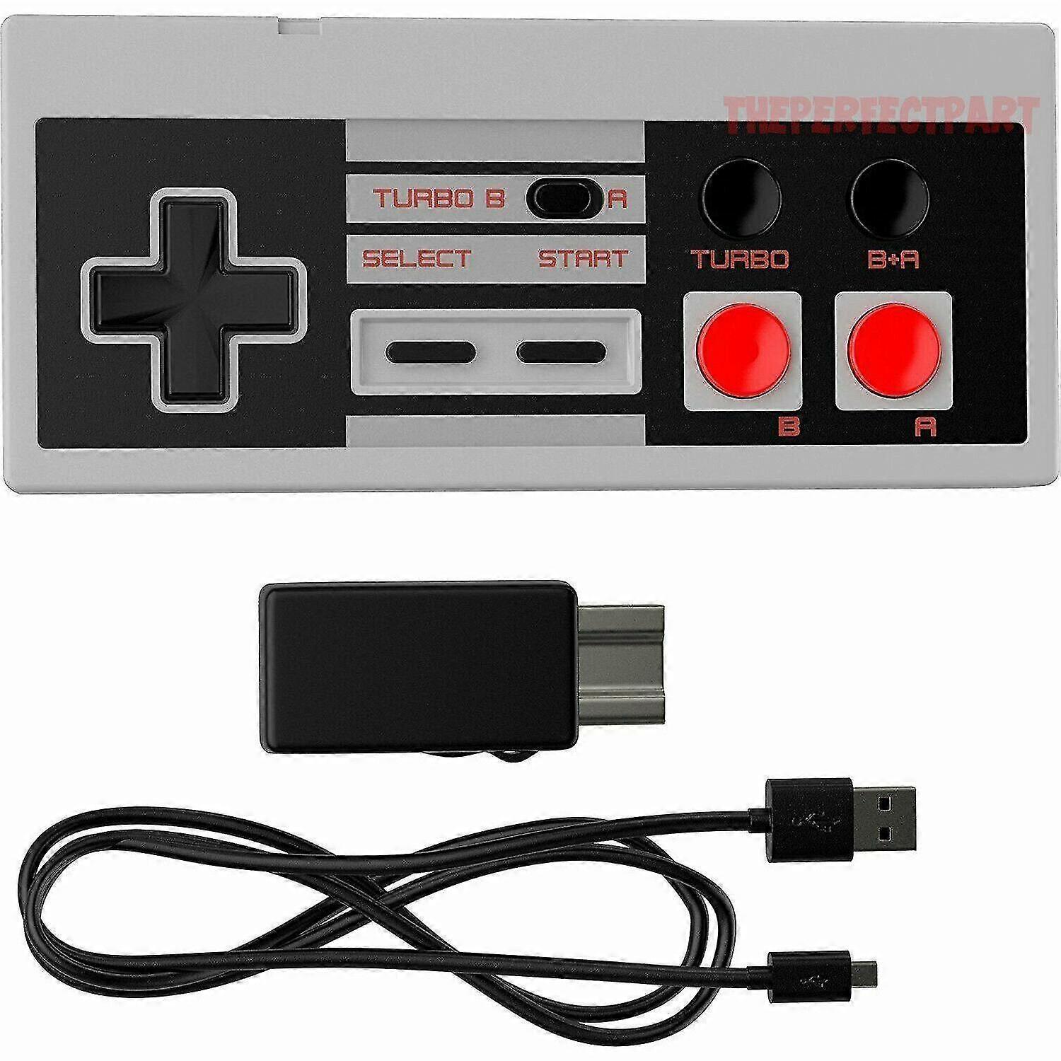 Rechargeable Wireless Controller Pad Turbo For Nintendo Nes Classic Mini Console