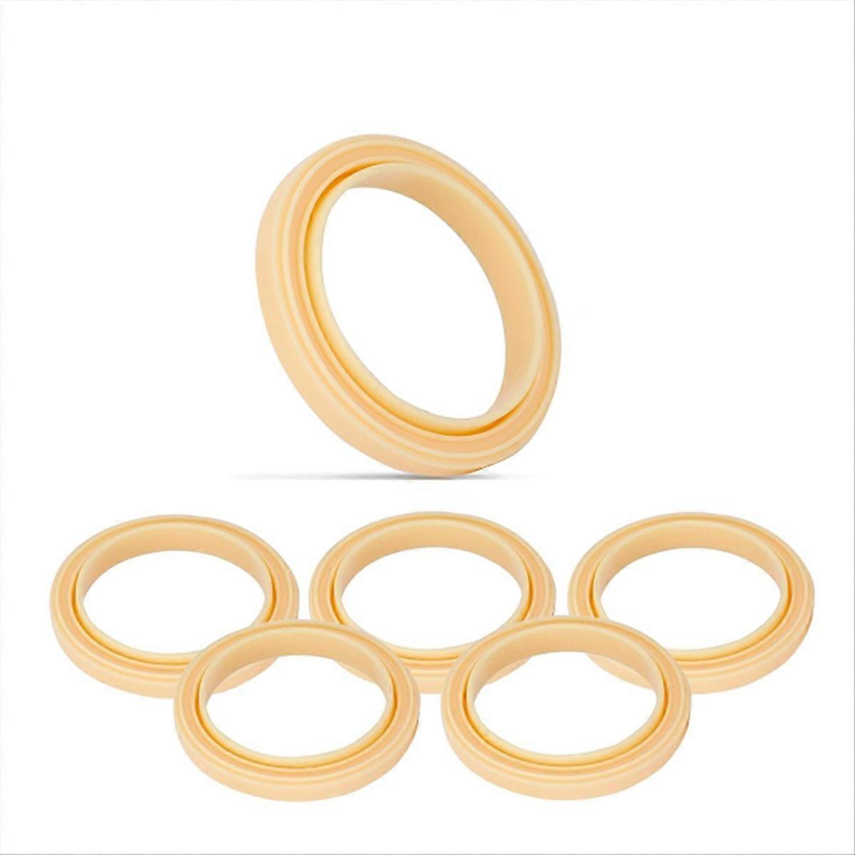 6PCS 54mm Silicone Steam Ring for Espresso Machine