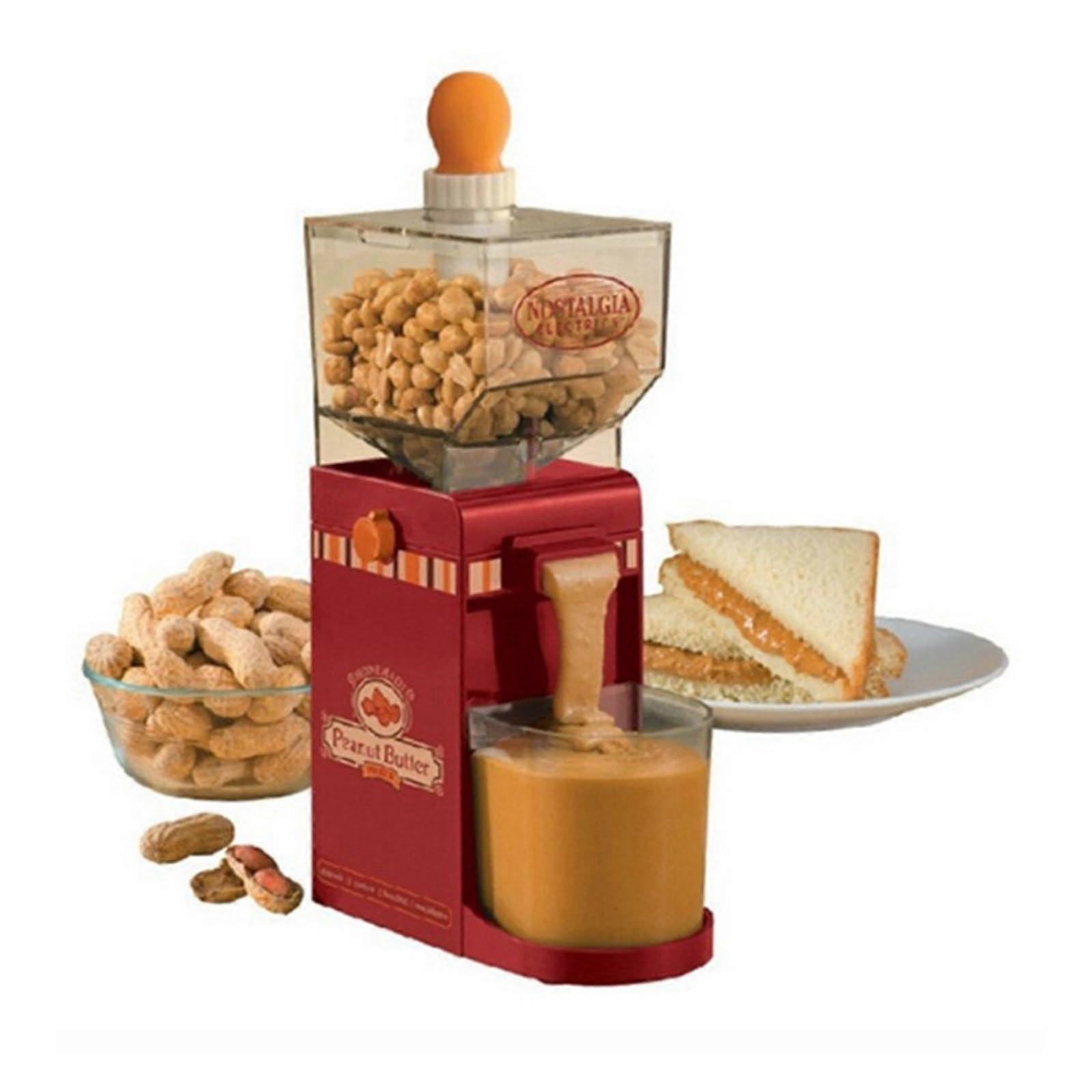 Nut Grinder 500ml Capacity 110V Peanut Butter Maker Non Slip Base For Home Kitchen
