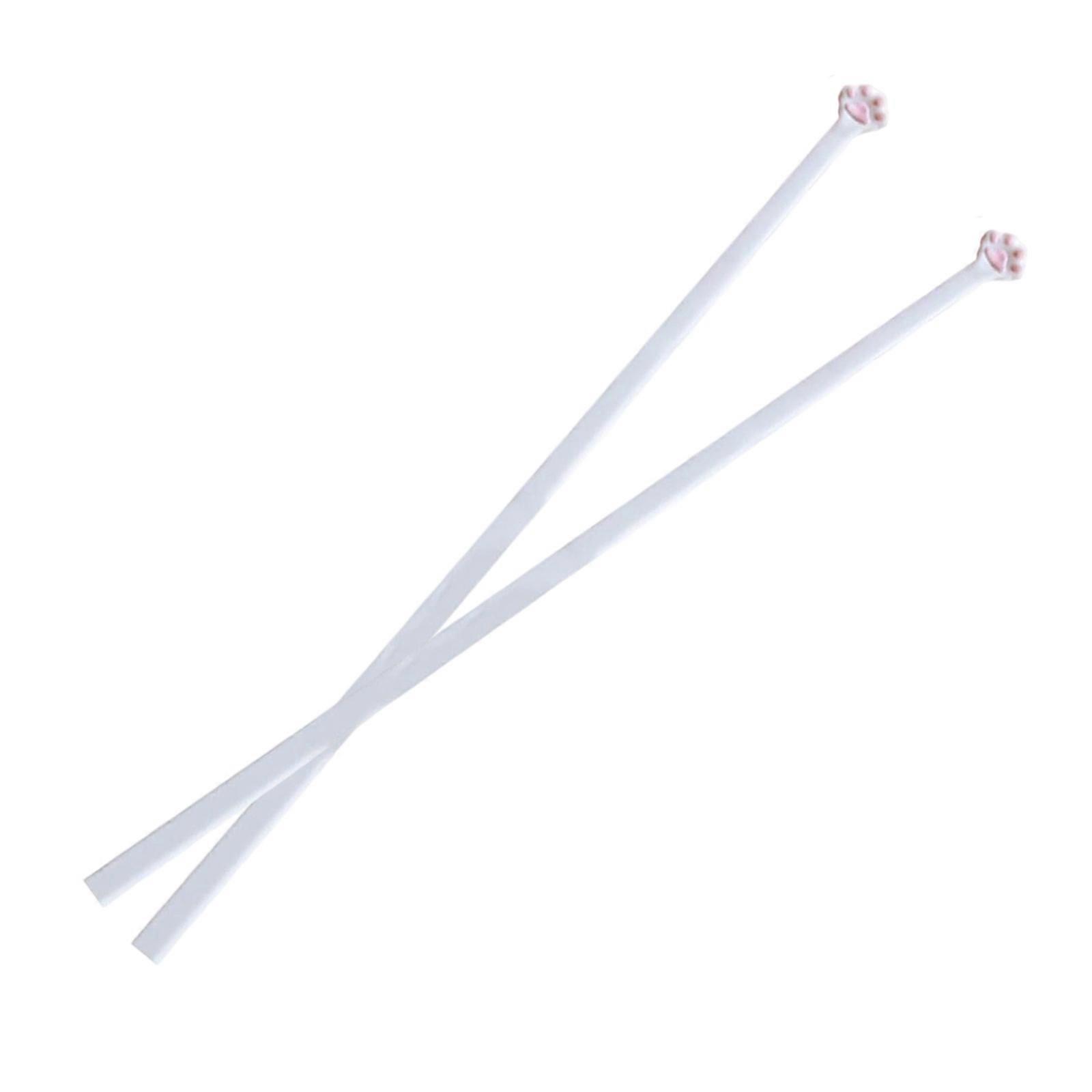 Nonslip Kitchen Chopsticks With Creative Paws P[rint 20cm Efficient Tableware For Asian Cuisines Enthusiasts Multicolor