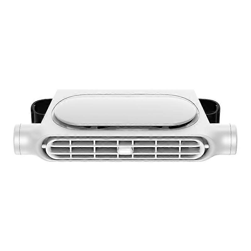 USB Car Cooling Fans for Backseat Headrest 2025 Upgrade 3Speed SpaceSaving White PlugIn Compatible Sedans SUVs RVs