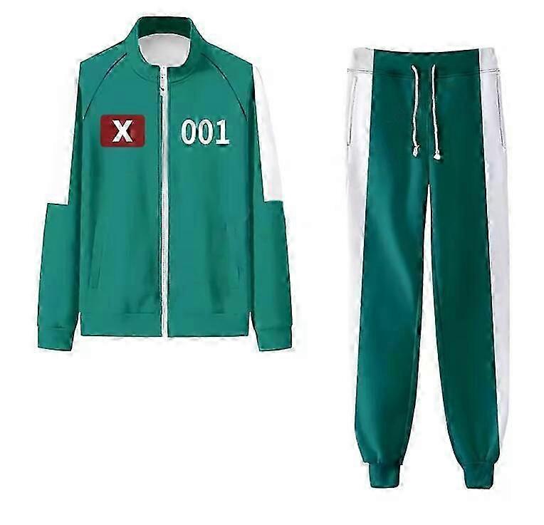 موسم 2 الحبار سيونغ جي هون أزياء تنكرية الألعاب,قميص من النوع الثقيل