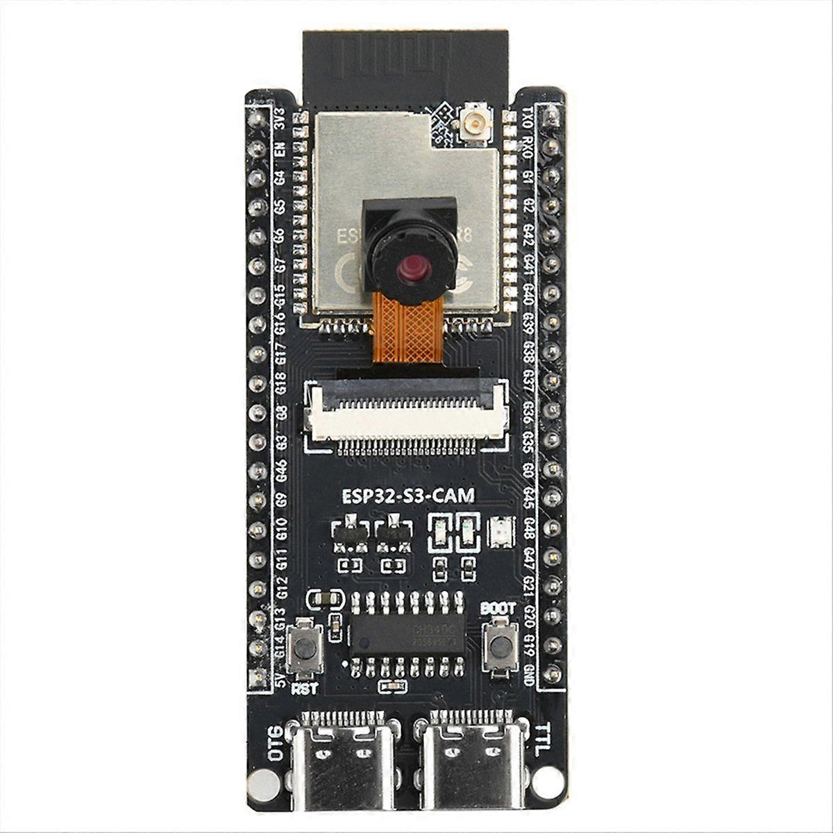 ESP32-S3-CAM Entwicklungsboard Wifi Bluetooth Core CH340 Kameramodul Onboard ESP32-S3-N16R8 Modul