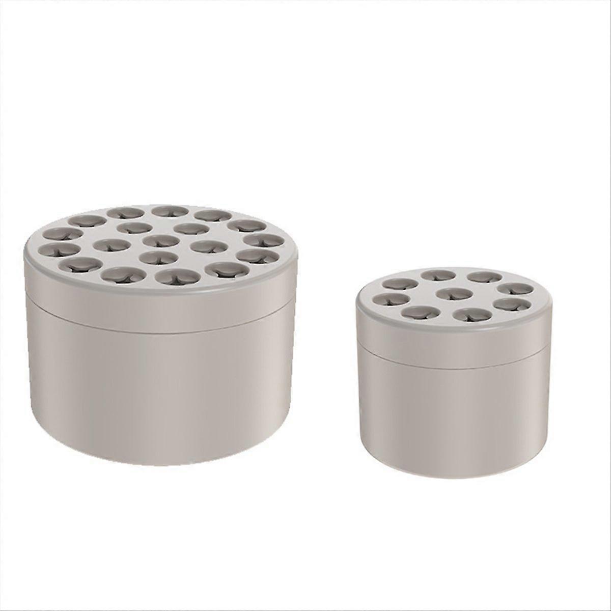 Spiral Ikebana Stem Holder,Spiral Stem Holder 2pcs beige gray