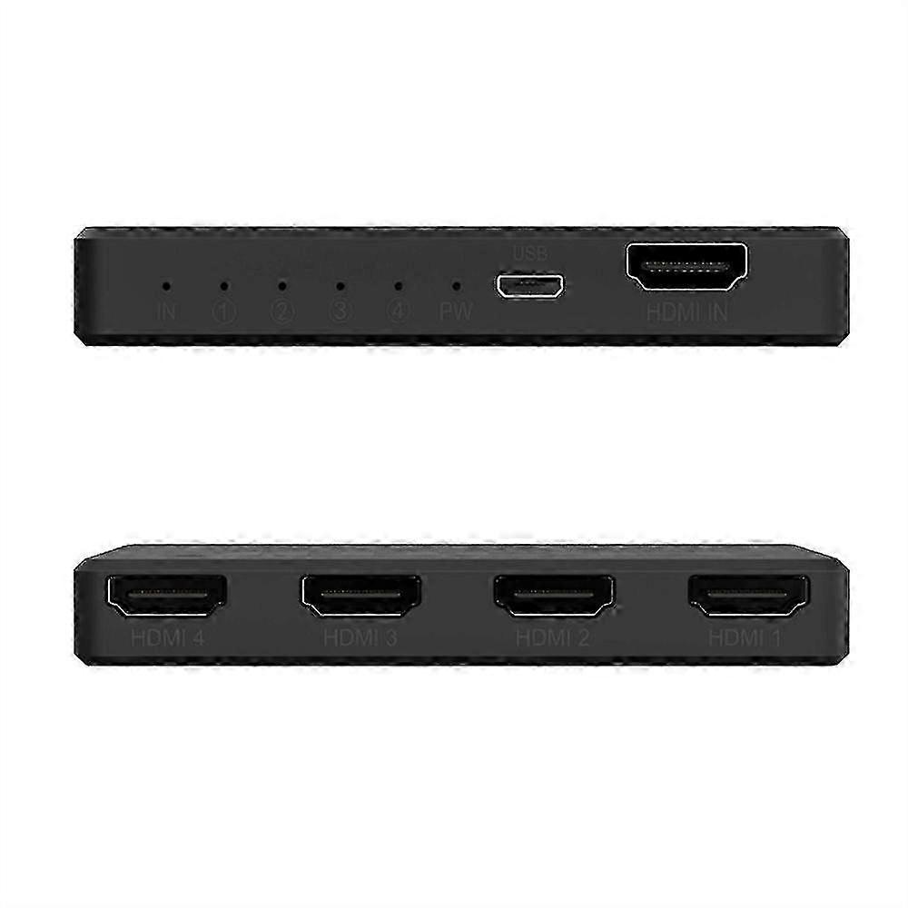 HDMI Compatible Splitter 1 In 4 out 4K@30HZ For Full HD Splitter 1 In 4 Amplifier