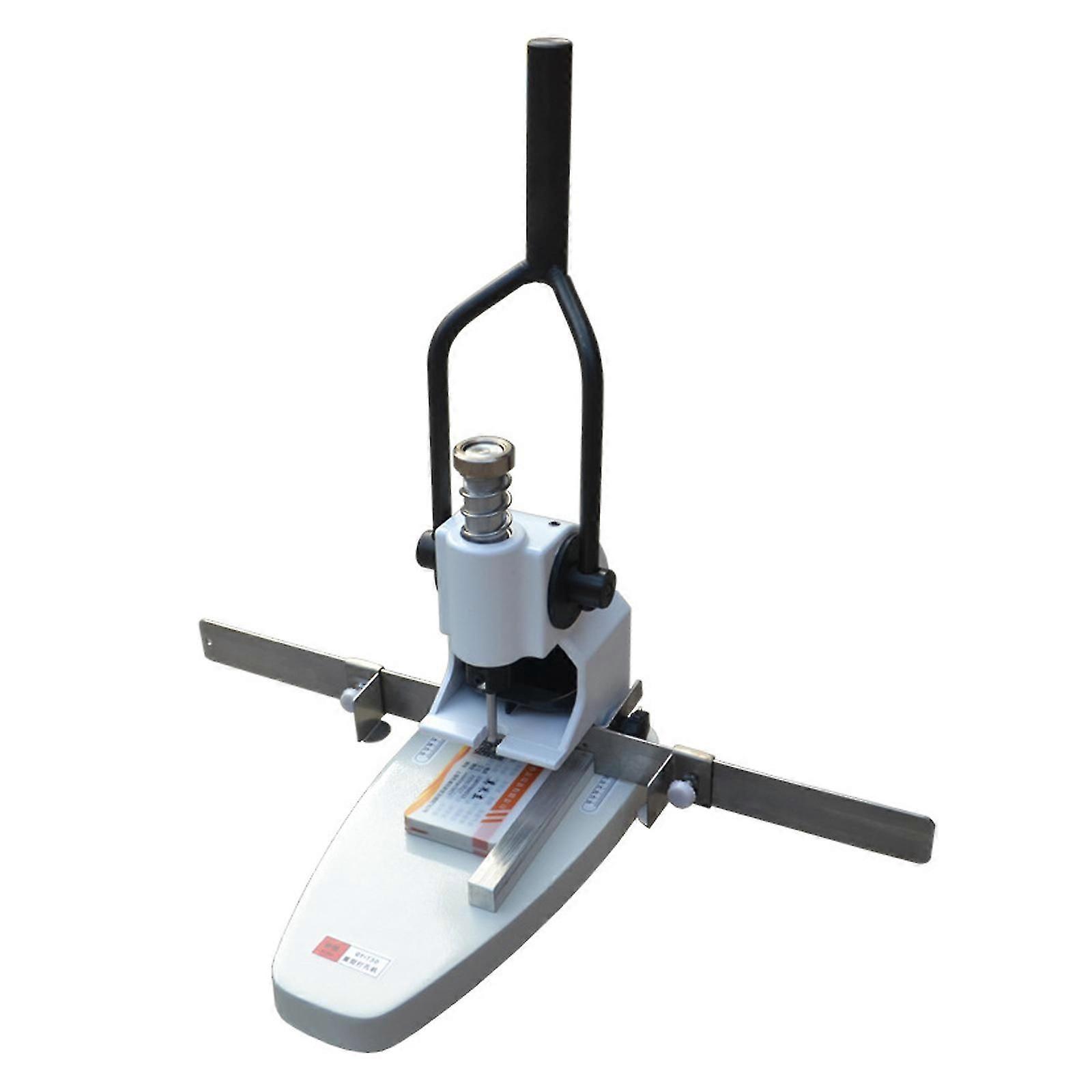 Manual Paper Drilling Machine, Paper Hole Punch Machine 0-30mm Thickness