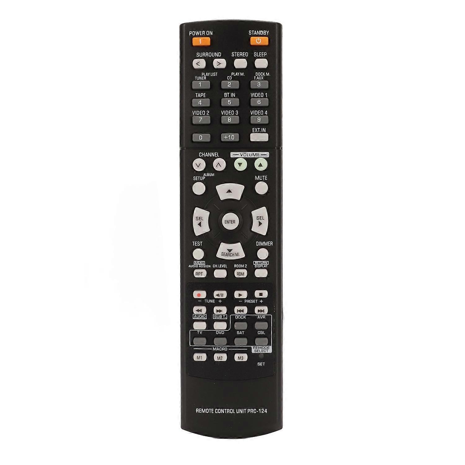 AV Receiver Remote Control Replacement Sound Video Receiver Remote for Sherwood Prc 124 Rd 7503