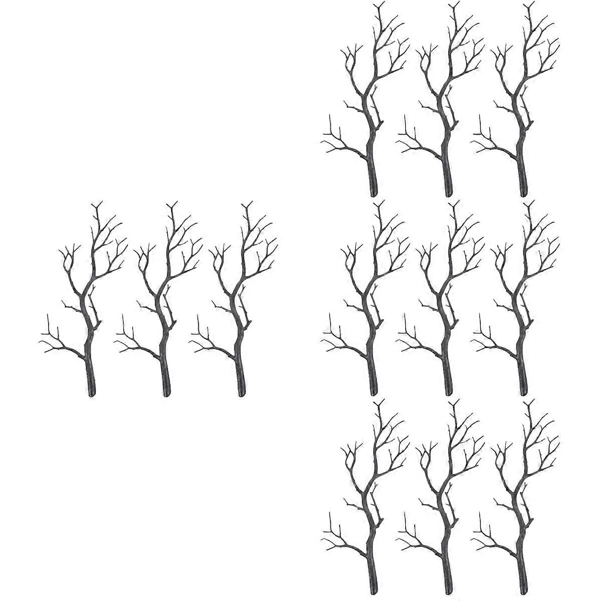 12 pcs Exquisite Fake Branch Ornament Artificial Tree Branches Fake Branches Faux Branches Home Decor