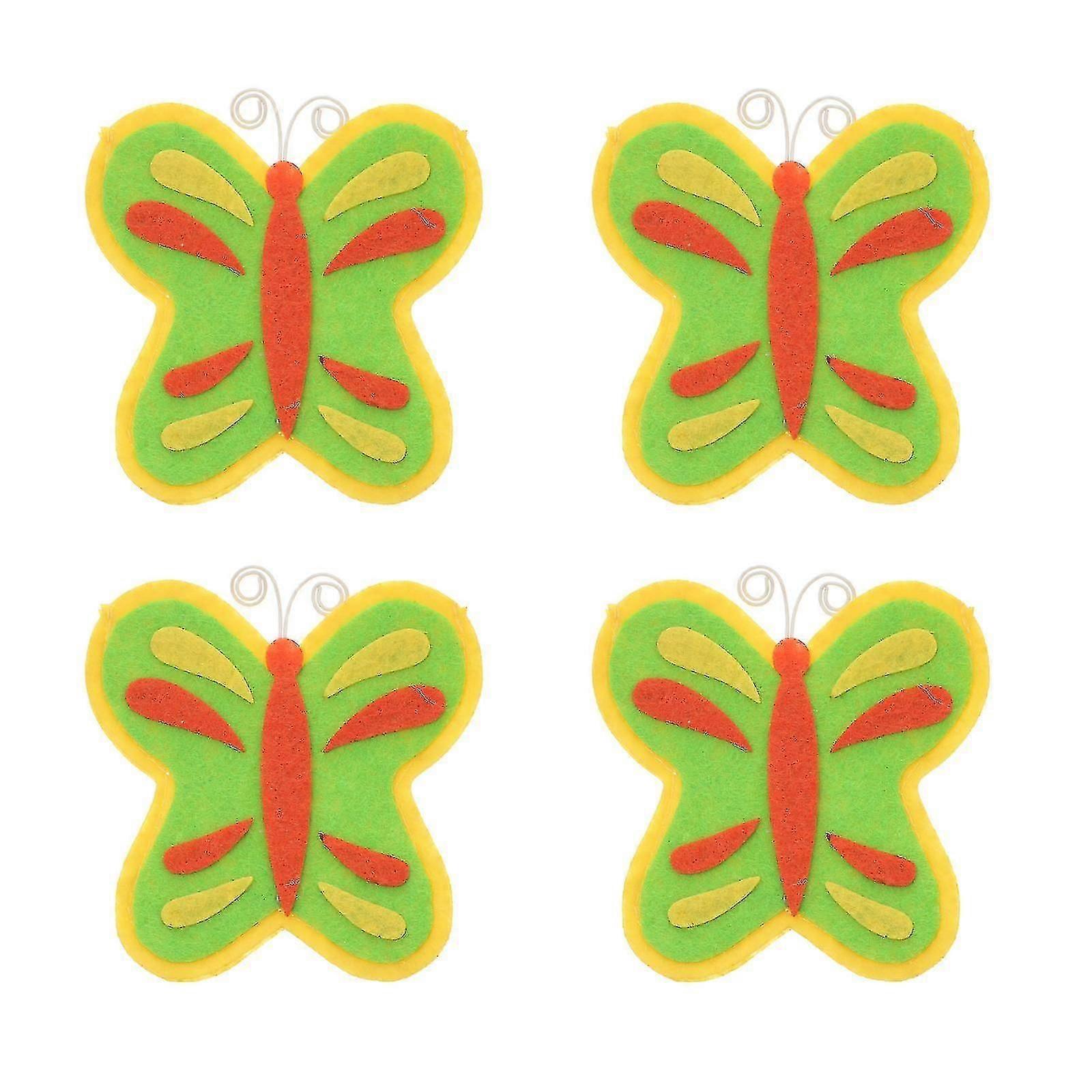 4pcs Easter Tableware Holder Shape Pouch Fabric Cutlery Bags Delicate Silverware Storage Bags