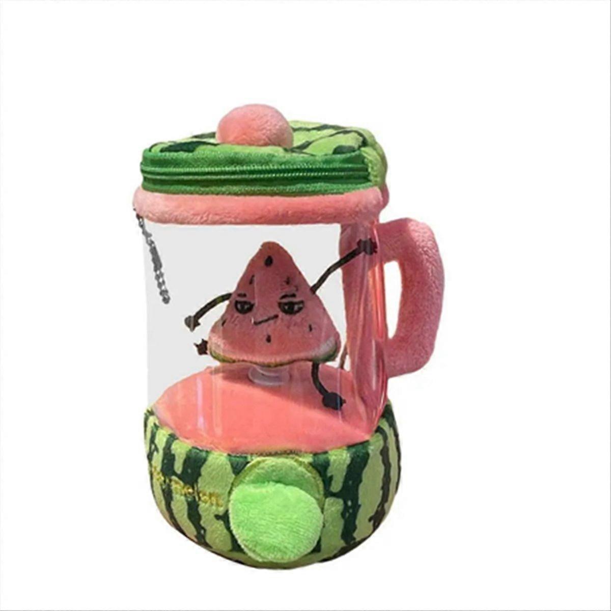 Funny Drawstring Rotating Stuffed Juicer Plush Toy,C