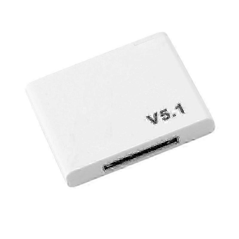 30 Pin Bluetooth 5.1 Audio Receiver A2dp Music Wireless Adapter White f26 2025