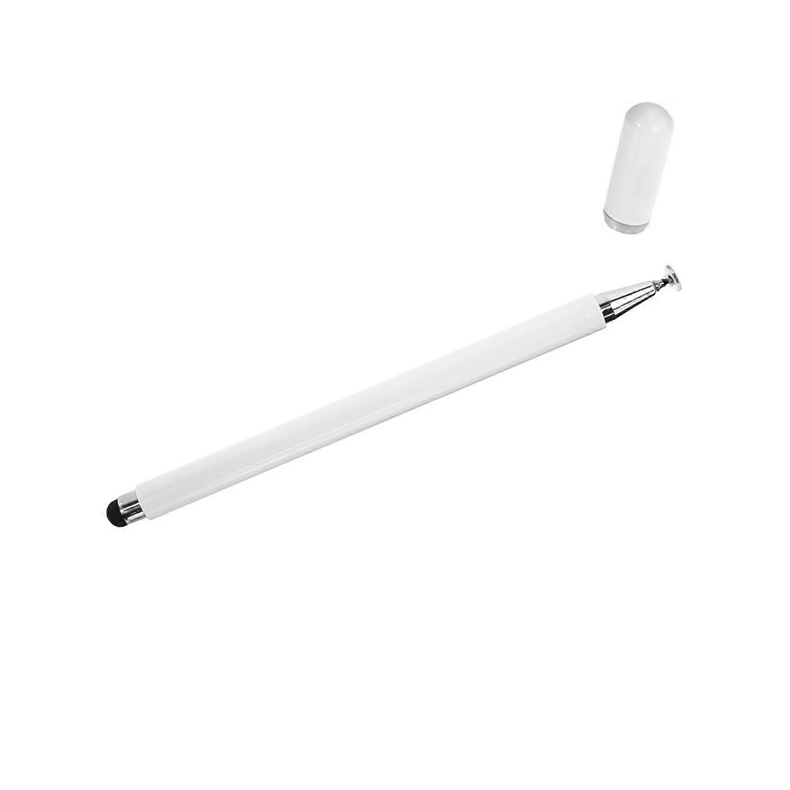 Touch Screen Pen Capacitive Disc Tip High Sensitivity Precision Capacitive Stylus for Cellphone Tablet and Touch Devices  White