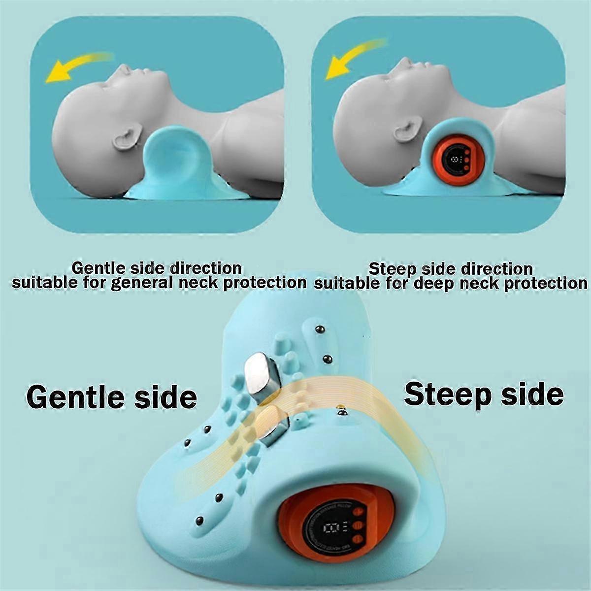 Yeni Terapist Boyun Masajı, Isı ile Elektrikli 4D, Derin Doku Ağrısının Giderilmesi için Ergonomik Açı