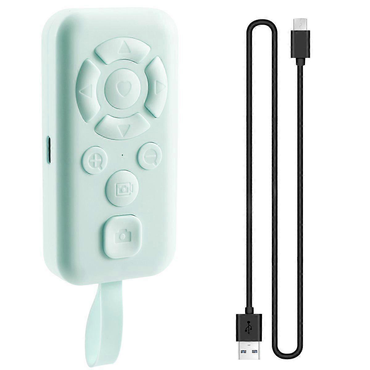 Protable Bluetooth Remote Control Self-Timer Camera Stick Shutter Button Wireless Controller Light G