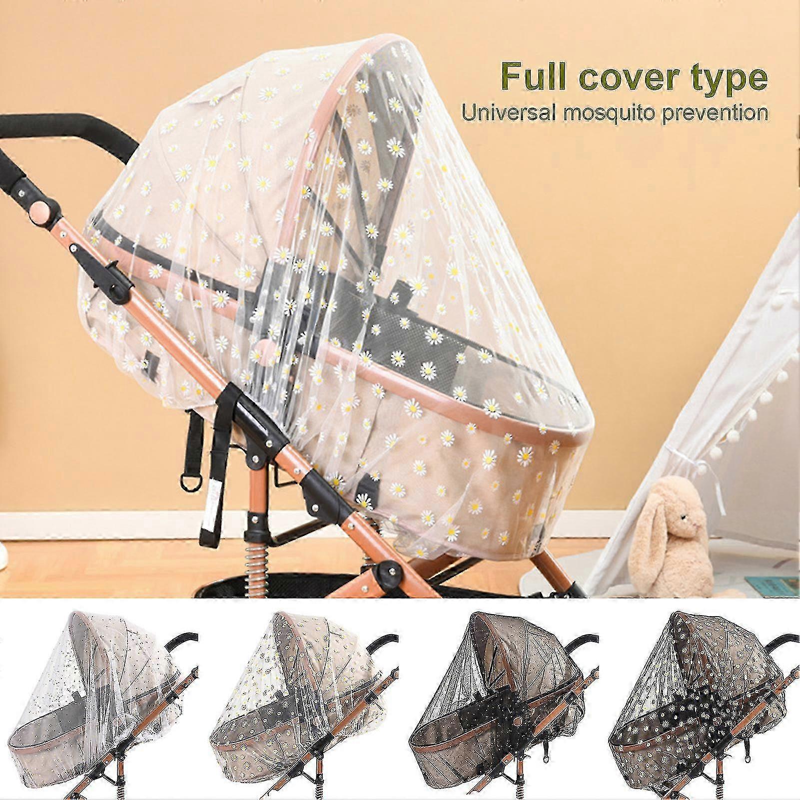Mosquito Net Full Cover Simple Installation Universal Odor-free Breathable Anti-mosquito Mesh Baby Crib Cart Mosquito Mesh