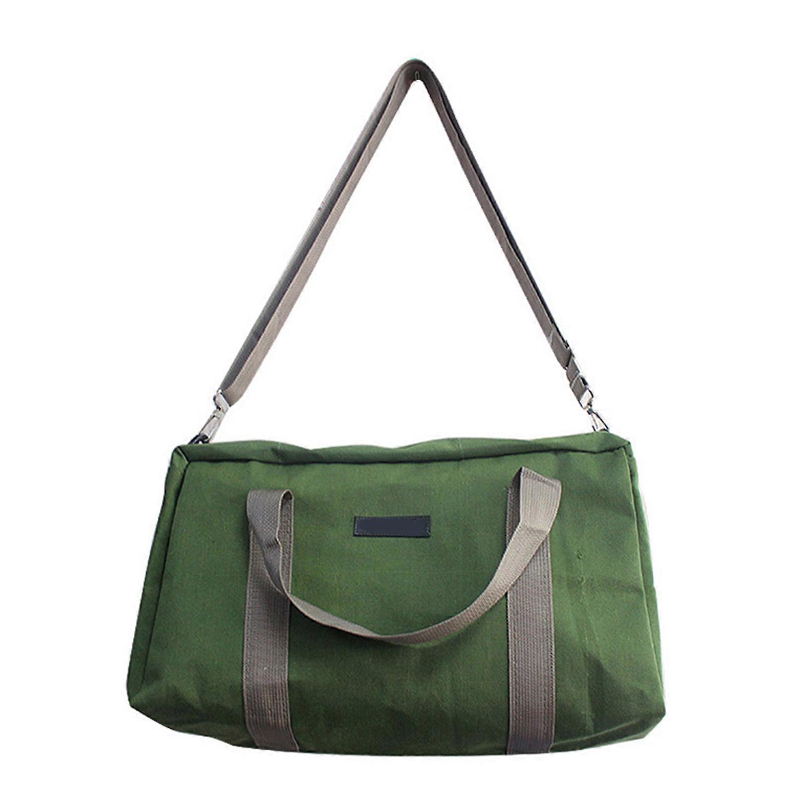 Canvas Tool Bag Wide Mouth Tool Bag Heavy Duty Large Capacity Handbag Tool Storage Bag Power Tool Organizers Pouches Multicolor