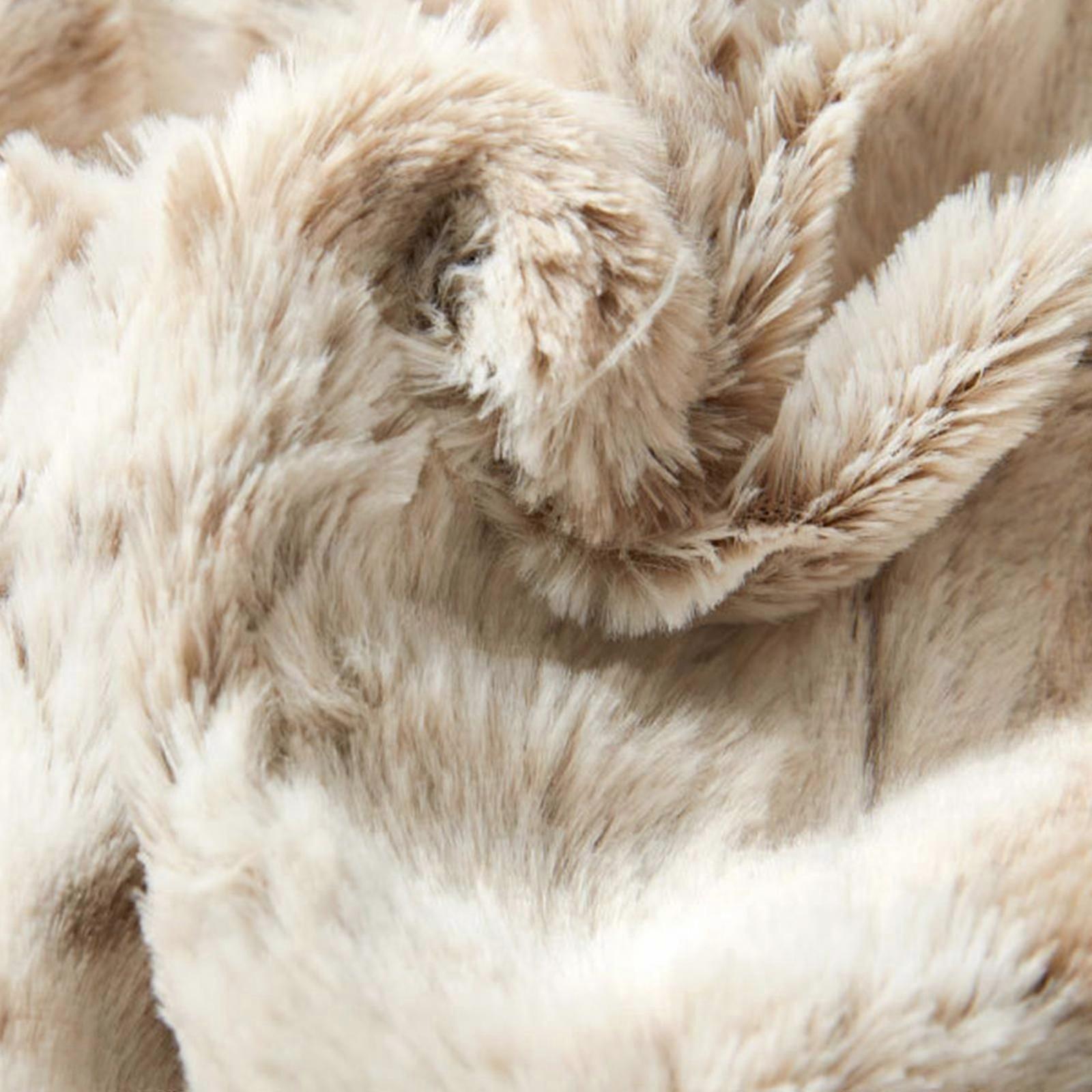 Sherpa Wool Blanket Thick Plush Blanket And Blanket - Warm Soft Striped Flannel Blanket