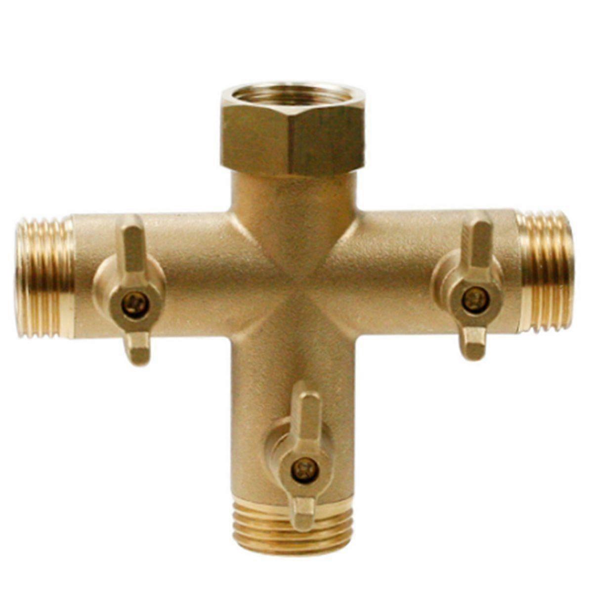 High Hose Adapter 3 Way Hose Connector for Efficient Watering Outdoor Fitting Enhanced Water