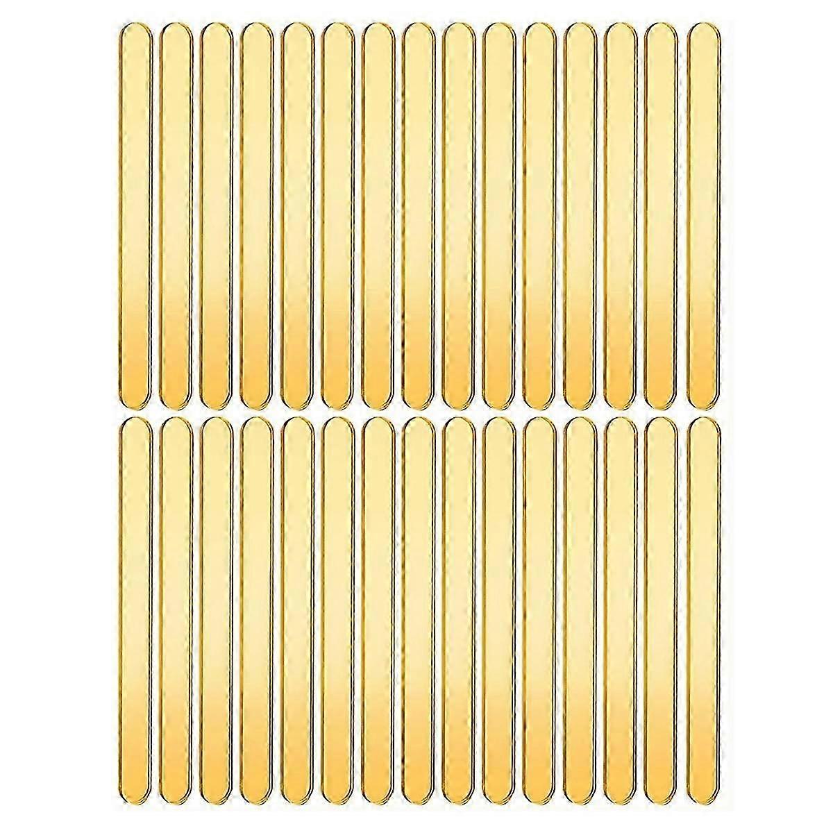 acrylic popsicle sticks 35pcs reusable for cakesicles