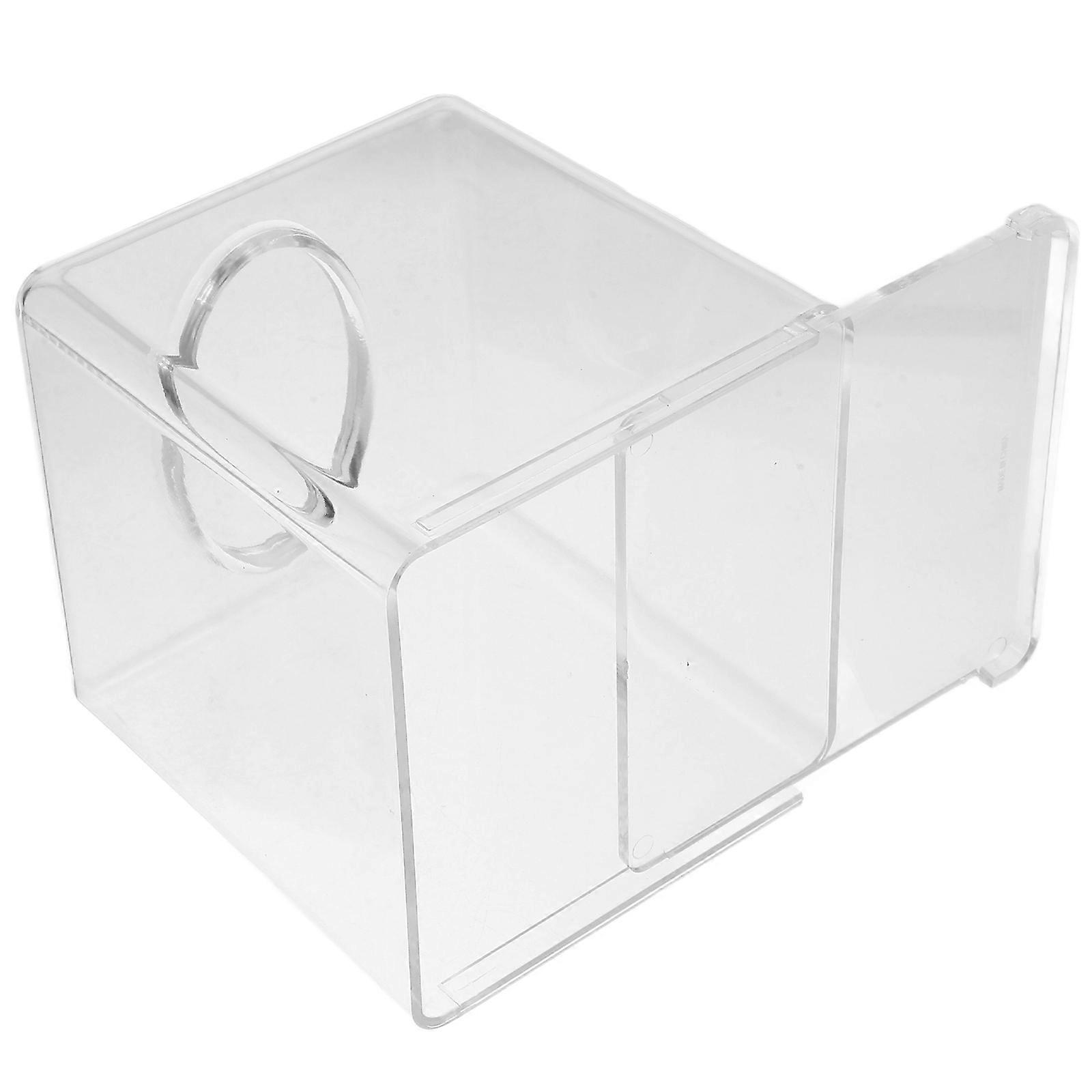Transparent Box Acrylic Tissue Box Cover for Home Use