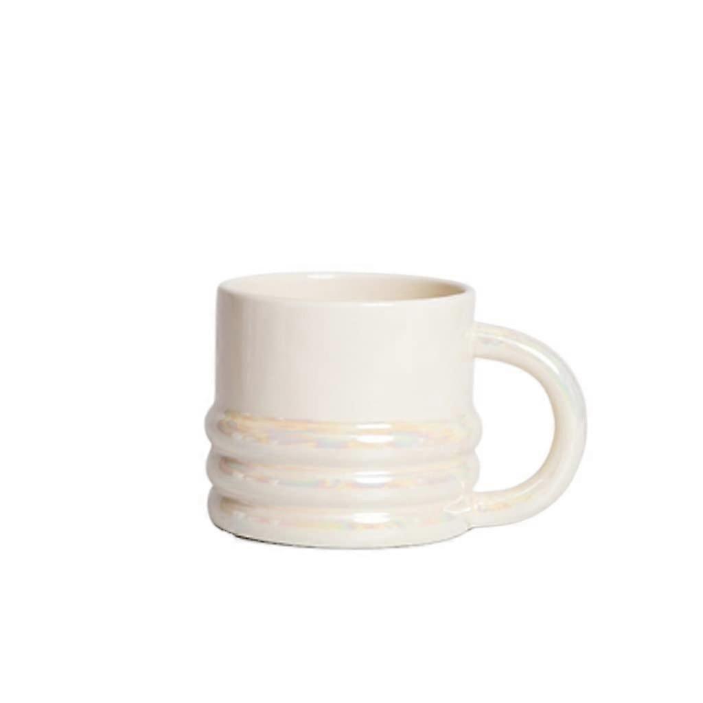 Latte Coffee Mug Ceramic Nordic Style Cup with Handle for Office Cafe Tea Juice Set