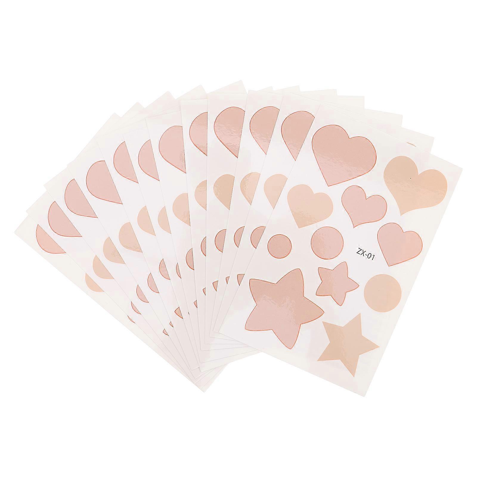 Unsichtbare Abdeckpflaster für Narben, 12 Stück