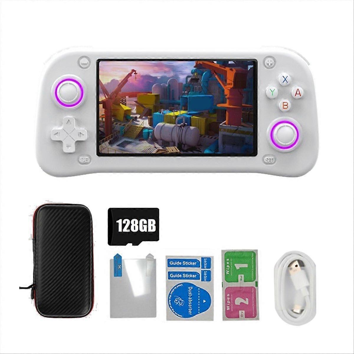 XF43レトロハンドヘルドゲームコンソール128G 4.3インチIPSスクリーンB