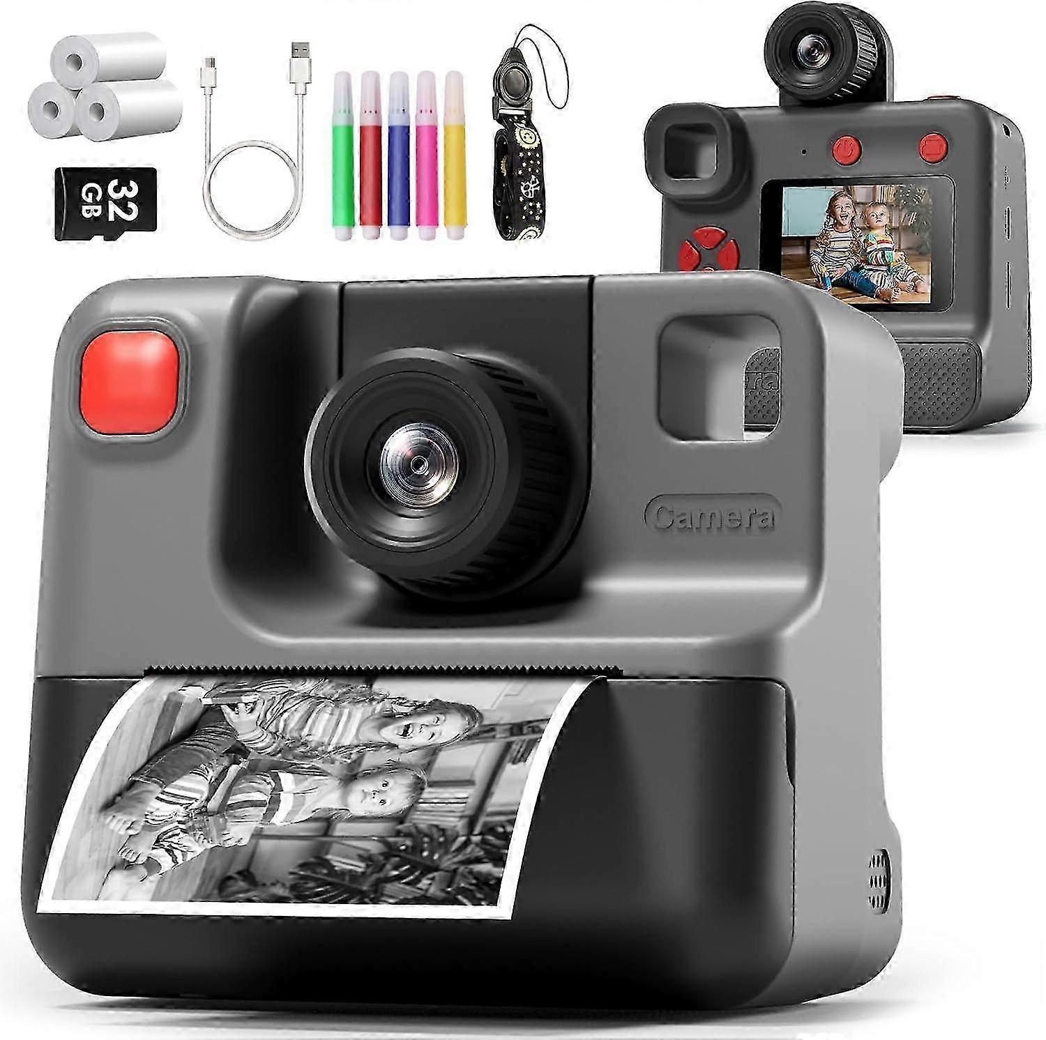 Instant camera for children,1080PChildren's instant camera-HX